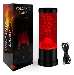 LAMPARA LAVA VOLCAN